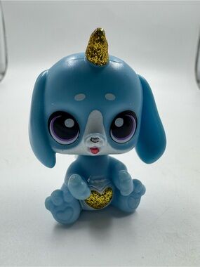 Zuru Rainbocorns Puppy Blue Bobble Plastic Toy Figure